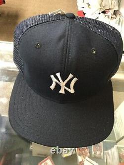 NWT Vintage New York Yankees New Era Mesh Trucker Snapback Hat Cap New Deadstock