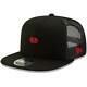 New 2020 San Francisco 49ers New Era Shanahan Square Trucker 9fifty Snapback Hat