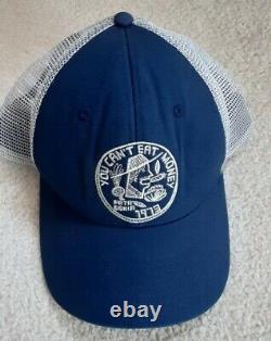 New Patagonia Hat cap mens You Can't Eat Money rare navy blue trucker 1973 vtg