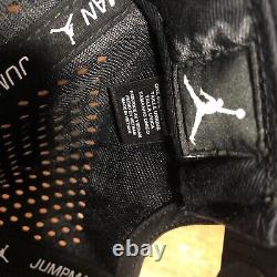 Nike Jordan Rare eBay 1/1 Trucker Perforated Pro Snap Cap Hat Aerobill Jet Black