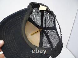 PEAVEY Trucker Hat Baseball Cap Vintage Snapback Patch FRAGILE BILL CRACKED