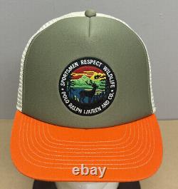 Polo Ralph Lauren Sportsmen Respect Wildlife Patch Men's Trucker Hat Cap