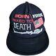 Rare Vintage Born Free Taxed To Death Mesh Trucker Hat Snapback Usa Flag Cap