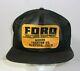 Rare Vintage Ford Tractors Moore Co. Fairfield Ca Farm Trucker Hat Cap On Sale