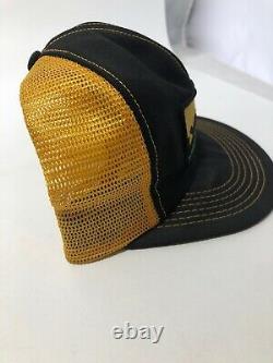 Rare Vintage Snapback Mesh Trucker Hat Cap K-BRAND Lynks Seeds Patch USA