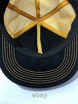 Rare Vintage Snapback Mesh Trucker Hat Cap K-BRAND Lynks Seeds Patch USA