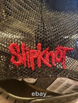 Rare Vtg SLIPKNOT Distressed All Over Snapback Vol 3 Era Trucker Hat Metal Band