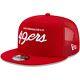 San Francisco 49ers New Era Script Trucker 9fifty Snapback Hat Men's Shanahan