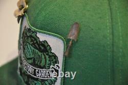 The Victory Garden WWI WW2 Patch Green Trucker Snapback Trowel & Flower Hat Pins