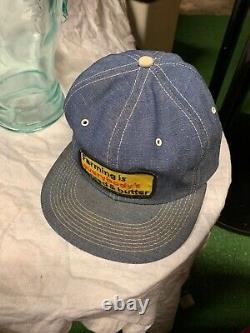 Trucker hat baseball cap Vintage Snapback Patch Farming Everybody's Bread Butter