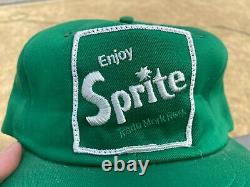 Ultra Rare K-Brand Enjoy Sprite Trucker Hat Foam Cap Embroidered Patch Snapback