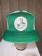 Vintage 70s Milwaukee Does Basketball Wpbl Snapback Green Trucker Style Hat