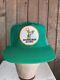 Vintage 80s Milwaukee Bucks Rare Snapback Green Trucker Style Hat Cap Nba Brand