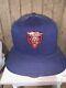 Vintage Rare 80s Chicago Bears Logo Blue Nfl Football Trucker Cap Hat Snapback