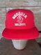 Vintage Very Rare 80s Georgia Bulldogs Red Ncaa Trucker Cap Hat Snapback Youngan