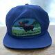 Vtg 1980s Yellowstone Big Patch Usa K Brand Products Snapback Trucker Hat Cap