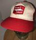 Vtg Knapp Shoes 70s 80s Usa Red White Trucker Hat Cap Snapback Boots Rare Patch