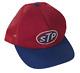 Vtg M&b 80s Stp Gas Oil Trucker Mesh Cap Snapback Hat Usa Big Patch Red Blue Euc