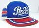 Vtg Pepsi Cola 3 Three Stripe Snapback Rope Mesh Trucker Hat Cap Charlotte Nc