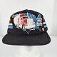 Vintage 3 Stripe Flag Ill Be Home Early Snapback Mesh Trucker Hat Made In Usa