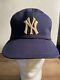Vintage 70's New York Yankees Pro Snapback Trucker Baseball Hat Size 6 5/8-7 1/4