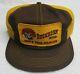 Vintage 80s Buckhorn Beer K-products Big Patch Mesh Snapback Trucker Hat Cap