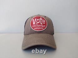 Vintage 90's Patagonia Vote the environment Trucker Hat Cap Rare