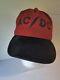 Vintage Ac/dc Cap Hat 1978 Logo Mesh Snap Back Made In U. S. A. Usa Rare