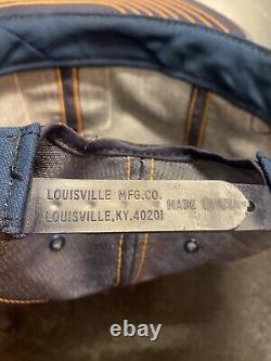 Vintage AT&T Hat 80s Patch Snapback Denim Trucker Cap Louisville MFG