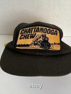 Vintage Chattanooga Chew Mesh Trucker Snapback Hat Baseball Cap