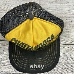 Vintage Chattanooga Chew Trucker Hat Cap Mesh SnapBack Tobacco Train RARE