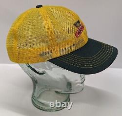 Vintage DEKALB Seeds All Mesh Snap Back Hat Trucker Cap K-Products USA Farmer