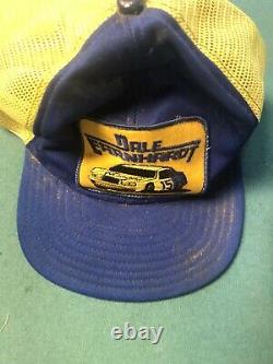 Vintage Dale Earnhardt Snapback Trucker Hat Wrangler NASCAR Cap 3 By Sportswear