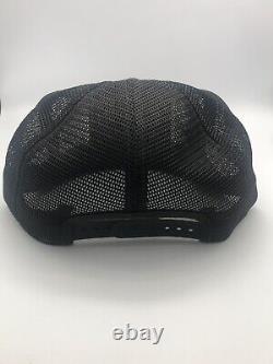Vintage Ford Hat Cap Snap Back Black Trucker USA All Full Mesh Patch K Products