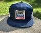 Vintage Ford New Holland Denim Snapback Trucker Hat Cap 70s Rare K Products