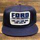 Vintage Ford Tractor Equipment Hat Snapback Trucker Cap K-products Usa Read