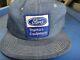 Vintage Ford Tractors Denim Patch Snapback Trucker Hat Cap Usa Products