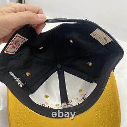 Vintage Georgia Tech Yellowjacket Cardinal Cap 80s Trucker Hat Snapback