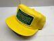 Vintage John Deere Patch Snapback Trucker Hat Cap 80s 90s Vtg Palm Springs'89