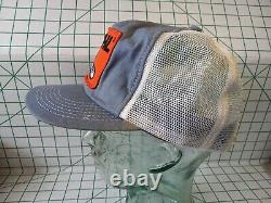 Vintage K Products K Brand Stihl Patch Snapback Trucker Hat Cap USA