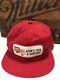 Vintage Kern's Feeds Patch Denim Farmer Trucker Hat Snapback Red Cap K-products
