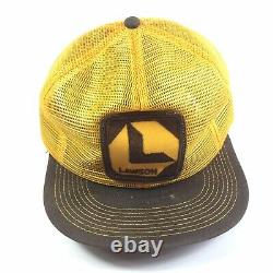 Vintage Lawson Snapback Cap Trucker Hat Patch Full Mesh USA K Brand