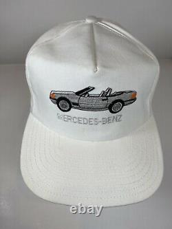 Vintage Mercedes-Benz Hat 1990 SL-Class R129 SnapBack Trucker Cap USA
