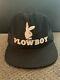 Vintage Plowboy Black Trucker Snapback Hat Cap Playboy Parody Made In Usa