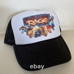 Vintage Primal Rage Hat Gaming Trucker Hat snapback Black Cap Summer New Gamer