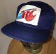 Vintage Royal Crown Cola 80s Usa Trucker Hat Cap Snapback Mesh Rc Patch Two Tone
