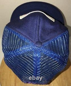 Vintage ROYAL CROWN COLA 80s USA Trucker Hat Cap Snapback Mesh RC PATCH Two Tone