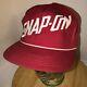 Vintage Snap-on 80s Usa K-products Red Mesh Trucker Hat Cap Snapback Rope Cord