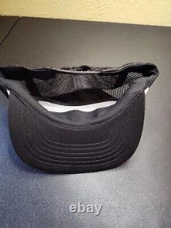 Vintage Skoal Bandit K Product Hat Snapback Black Mesh Tobacco Patch Trucker Cap