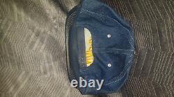 Vintage Snap On Tools Denim Trucker Hat Snapback Hat Baseball Cap USA Made 1970s